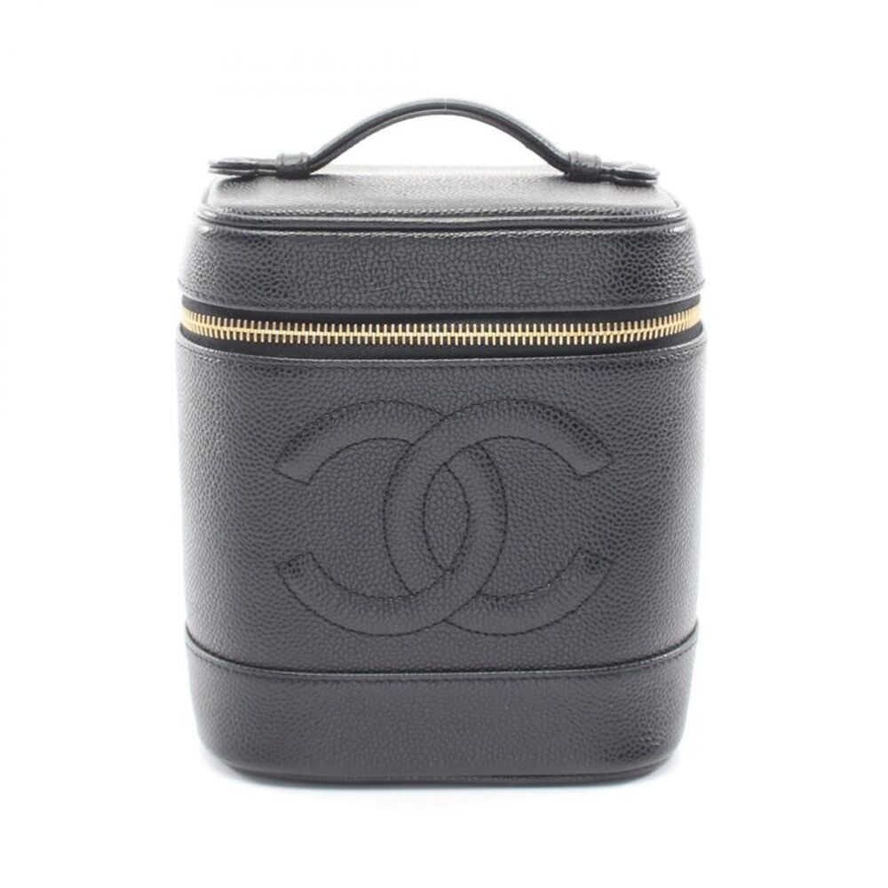 Chanel Coco Mark Caviar Skin Handbag